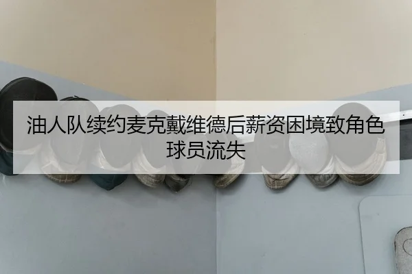 油人队续约麦克戴维德后薪资困境致角色球员流失